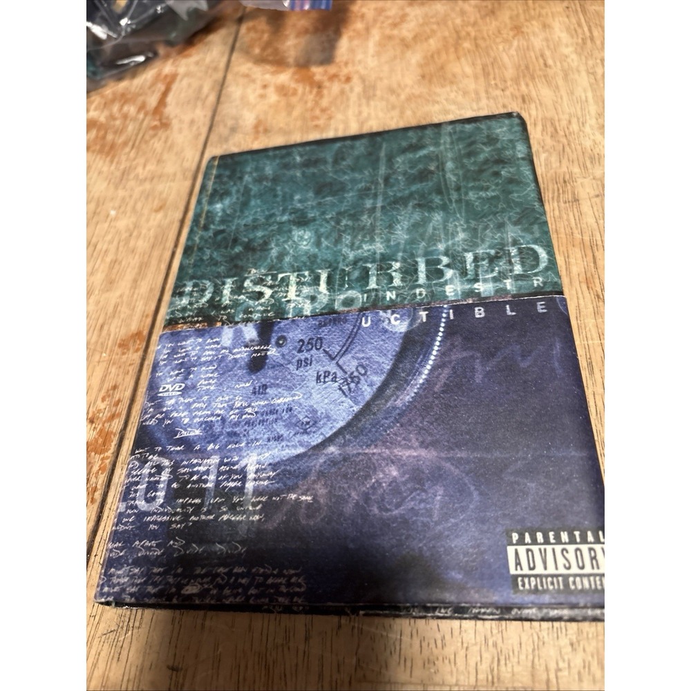 Disturbed - Indestructible (CD/DVD, 2008) Limited Edition Collectors Digipak